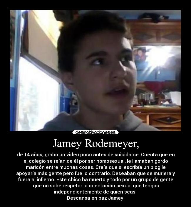 Jamey Rodemeyer, -