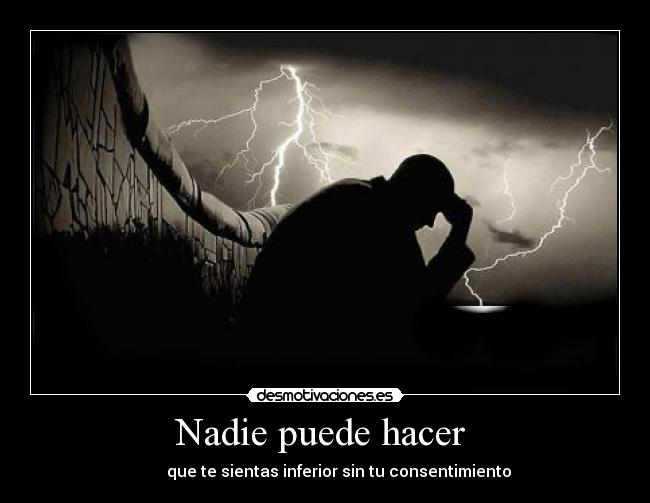 Nadie puede hacer -