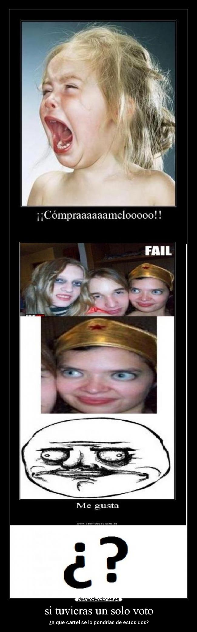 si tuvieras un solo voto - 