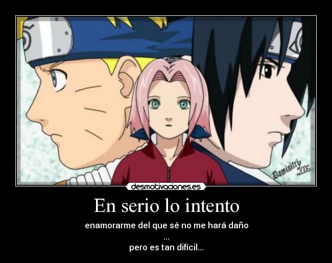 En serio lo intento -