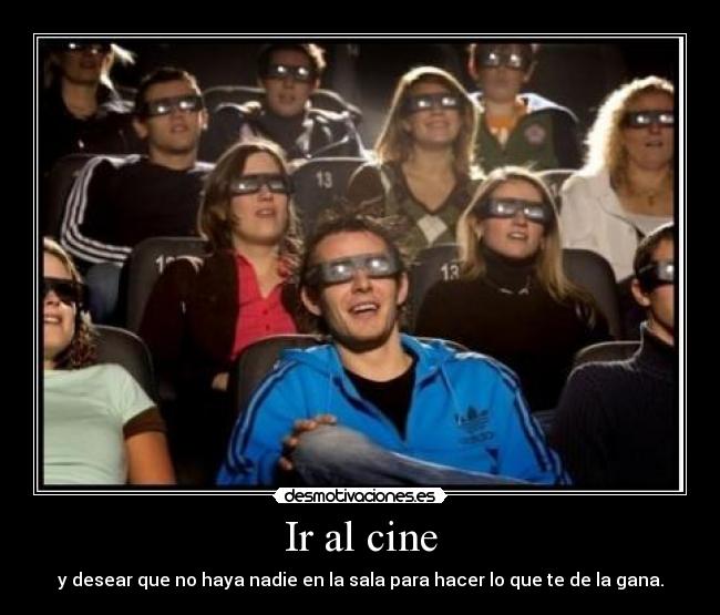 Ir al cine -