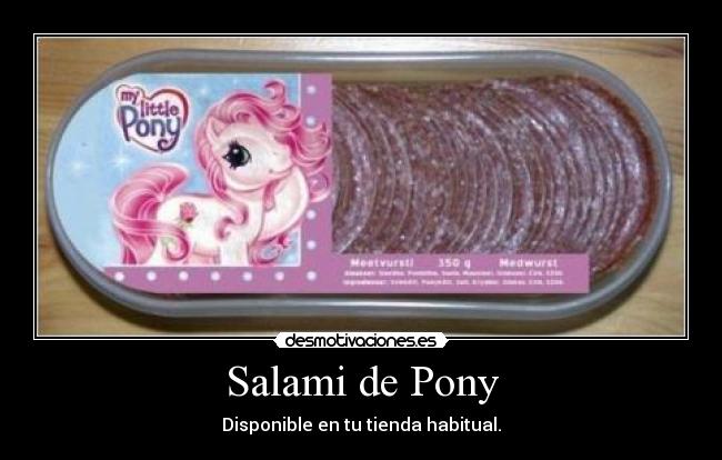 Salami de Pony - 