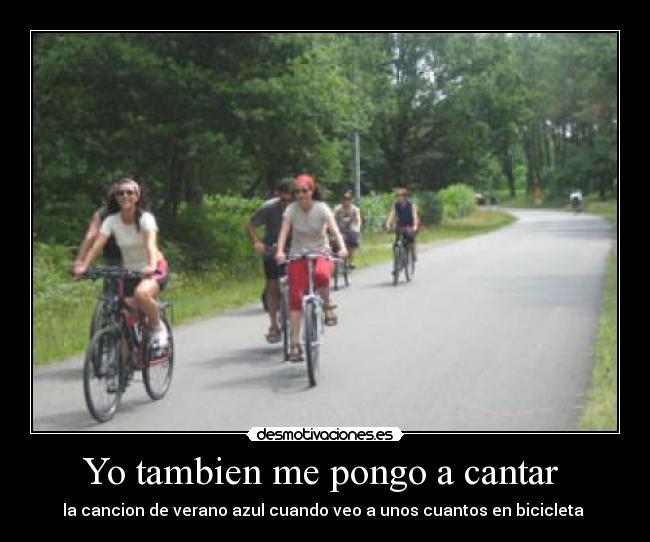 Yo tambien me pongo a cantar -