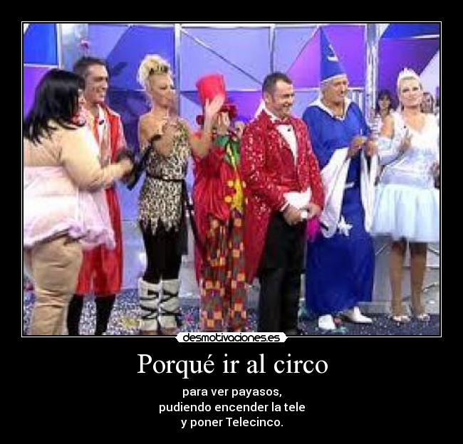 Porqué ir al circo - 