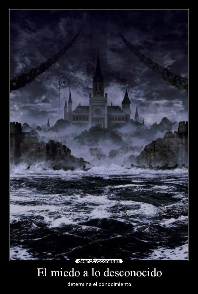 carteles miedo one piece trhiller bark clanvirus miedo desconocido determinar conocimiento mar mansion desmotivaciones