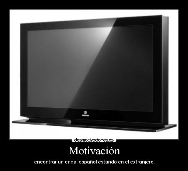 carteles canal espanol holanda algo que ver tele desmotivaciones