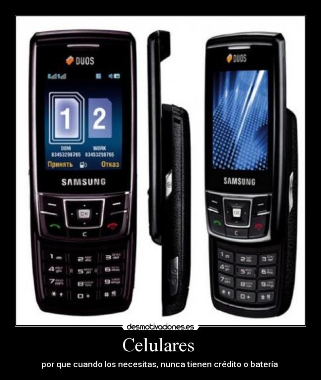 Celulares -
