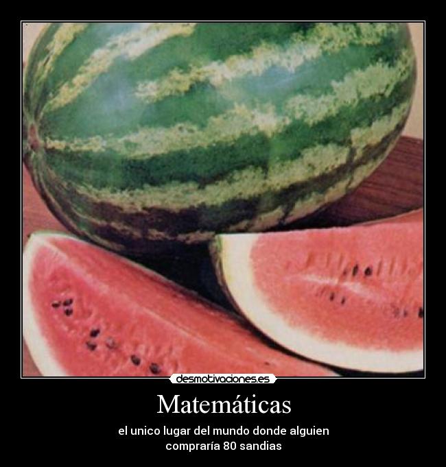 Matemáticas -
