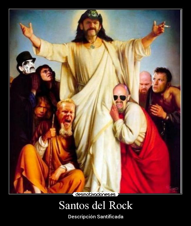 Santos del Rock - Descripción Santificada