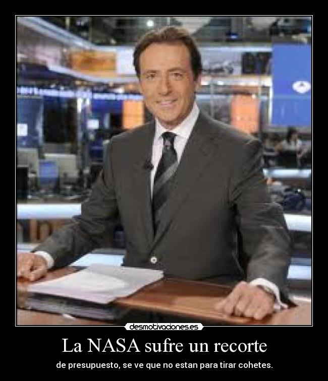 La NASA sufre un recorte -