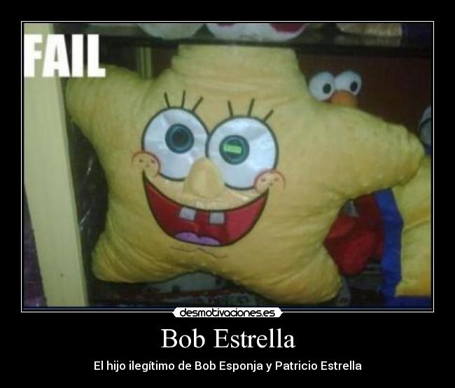 Bob Estrella - El hijo ilegítimo de Bob Esponja y Patricio Estrella