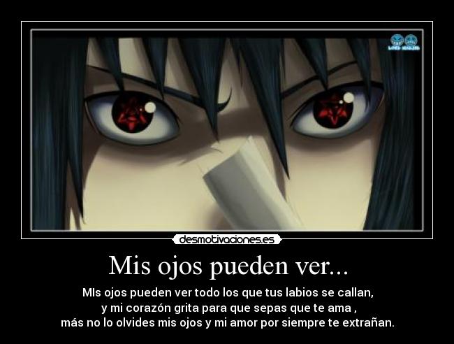 Mis ojos pueden ver... - 