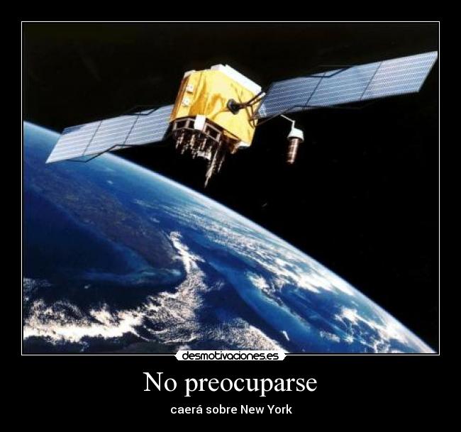No preocuparse - caerá sobre New York