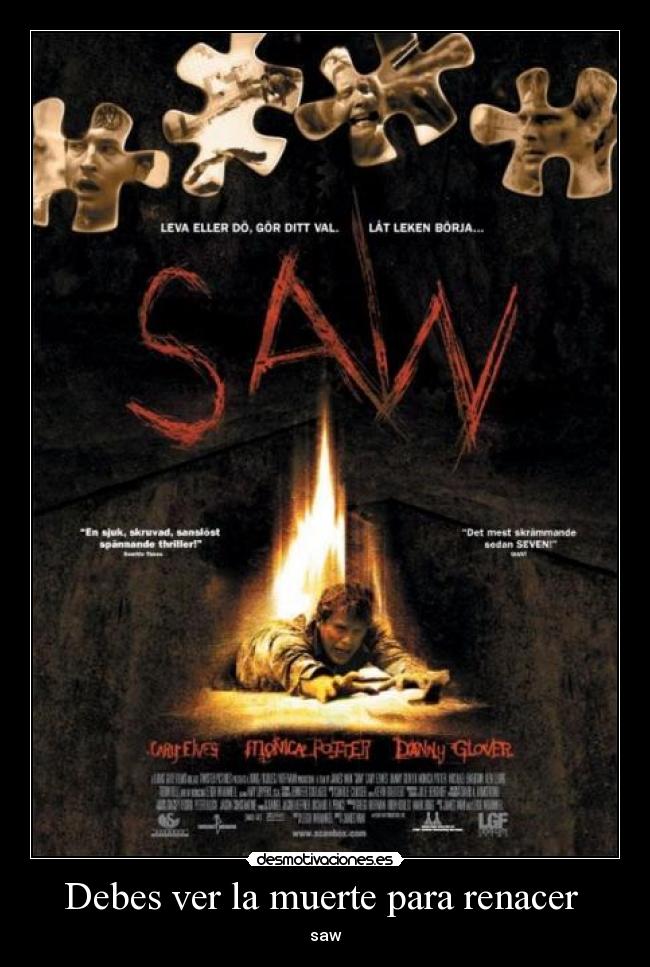 Debes ver la muerte para renacer  - 