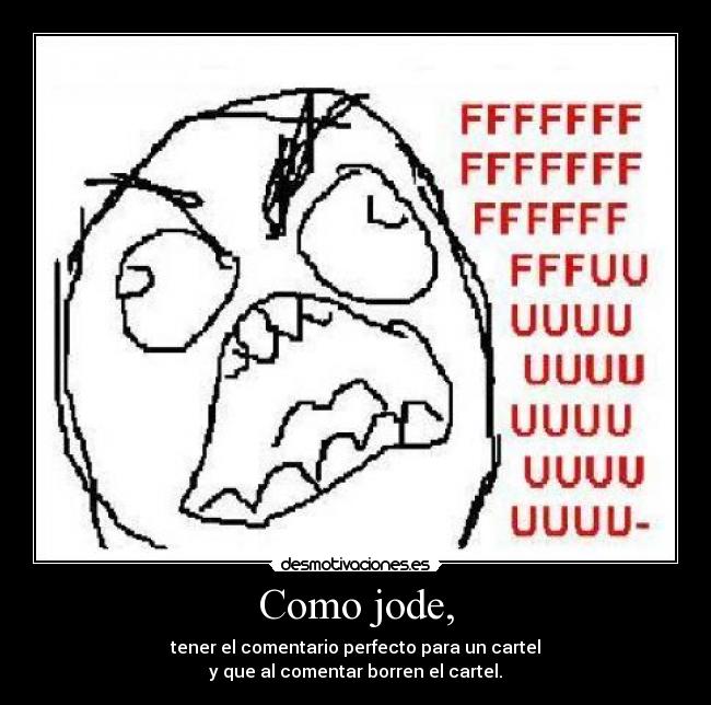 carteles flaw fffffffffuuuuuuuuuuuuu desmotivaciones