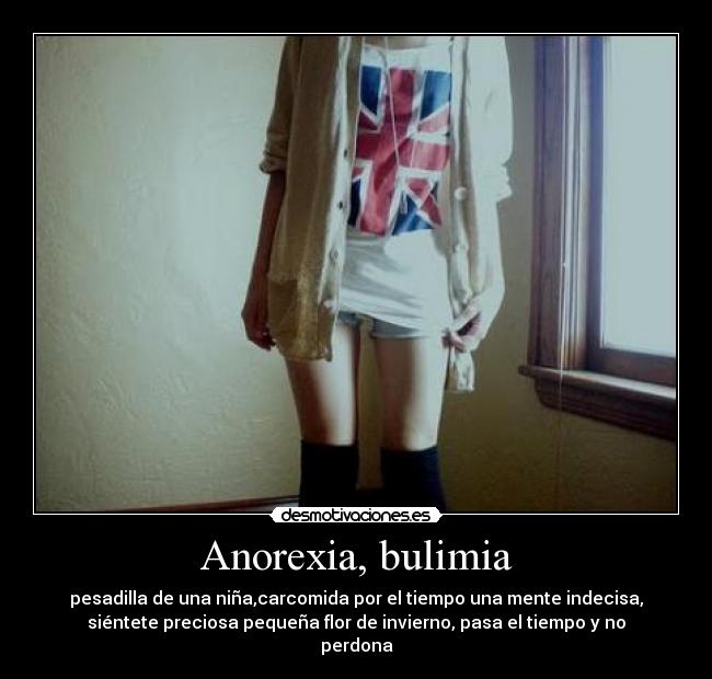 Anorexia, bulimia -