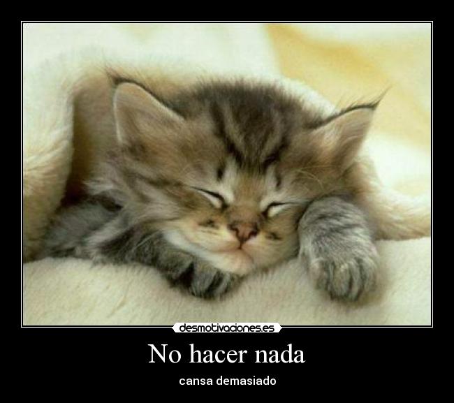 No hacer nada - 