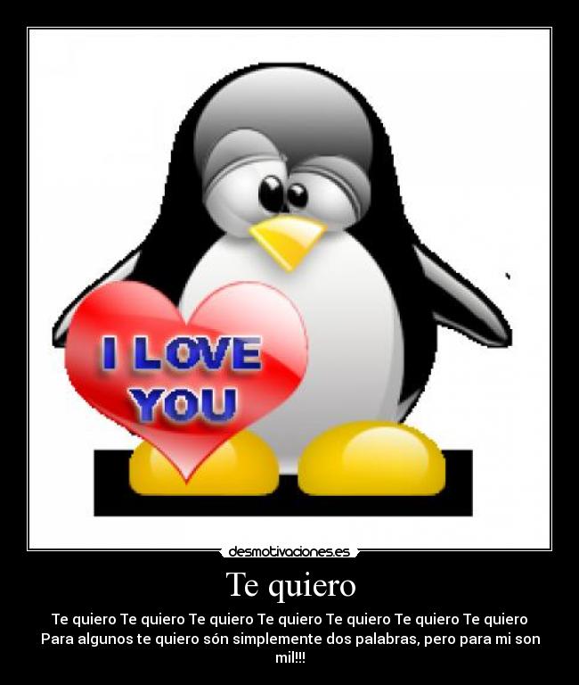 Te quiero - 