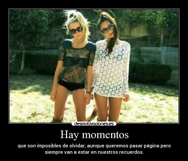 Hay momentos - 