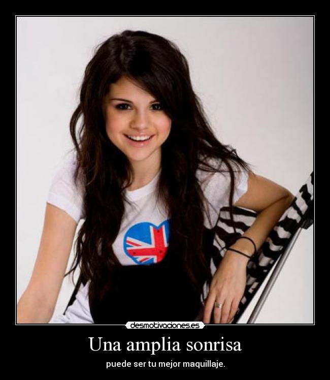 Una amplia sonrisa - puede ser tu mejor maquillaje.