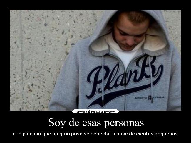 Soy de esas personas - 