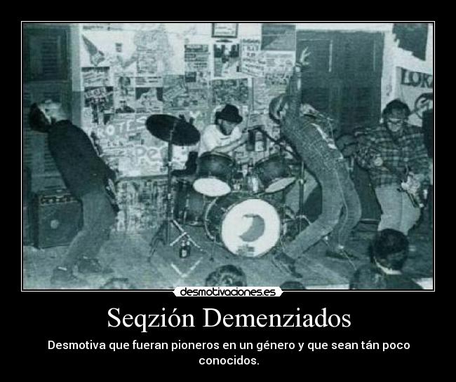Seqzión Demenziados -