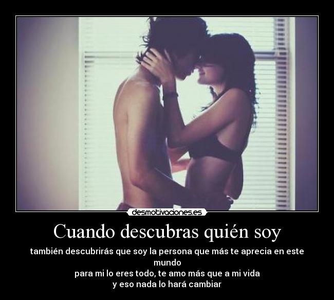 Cuando descubras quién soy -
