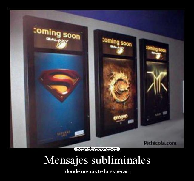 Mensajes subliminales -