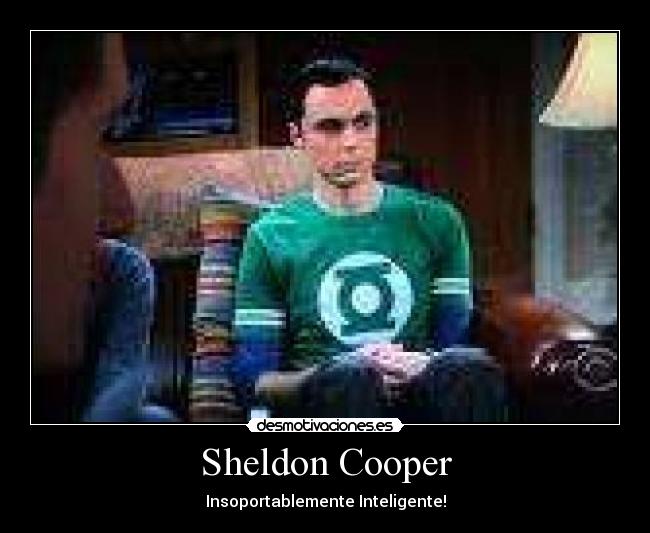Sheldon Cooper -