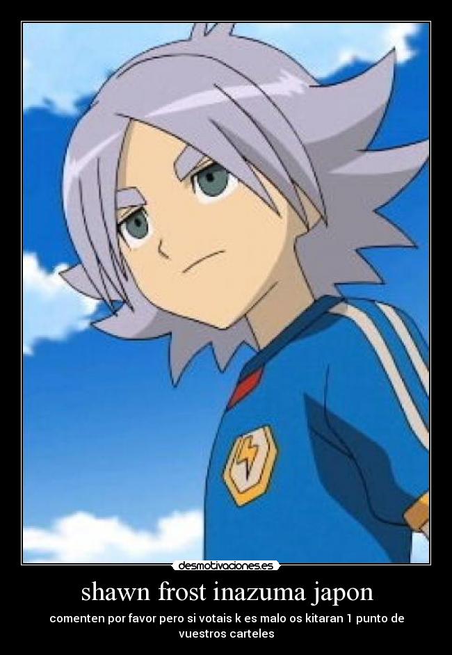 shawn frost inazuma japon - 