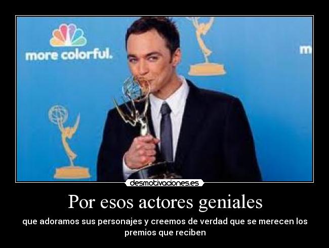 Por esos actores geniales - 
