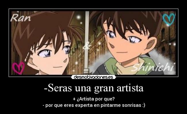 -Seras una gran artista - 