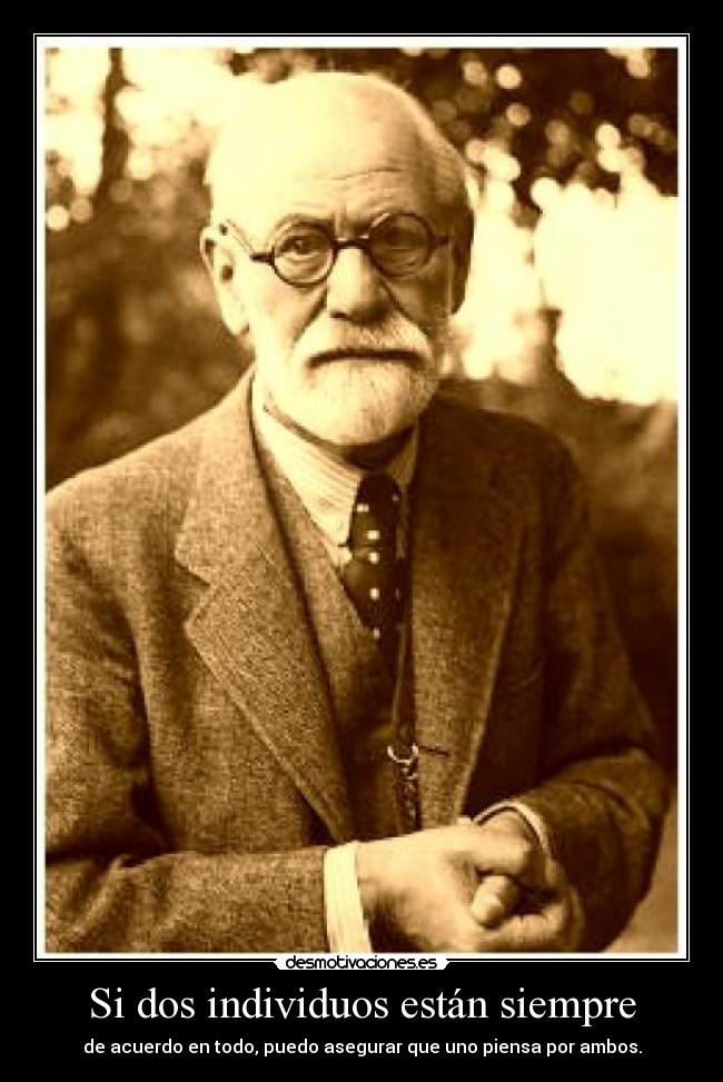 Si dos individuos están siempre -