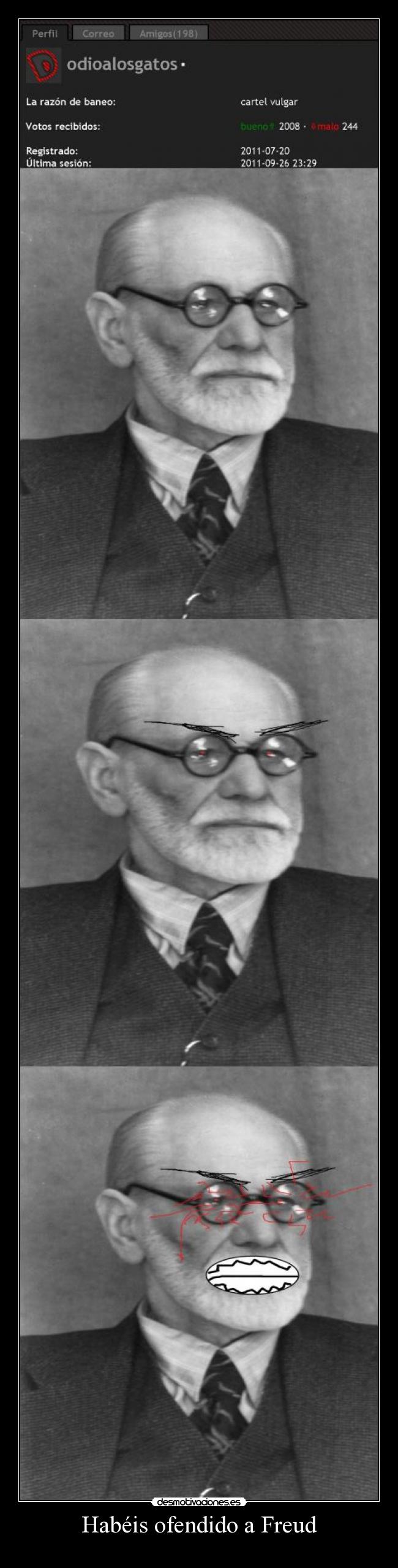 Habéis ofendido a Freud - 