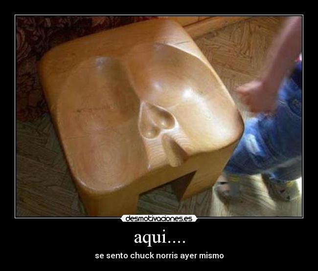 aqui.... - se sento chuck norris ayer mismo