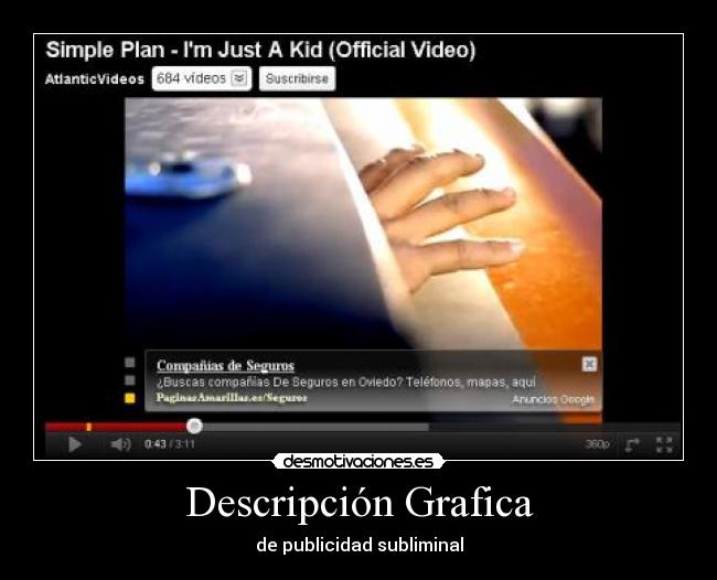 Descripción Grafica - de publicidad subliminal
