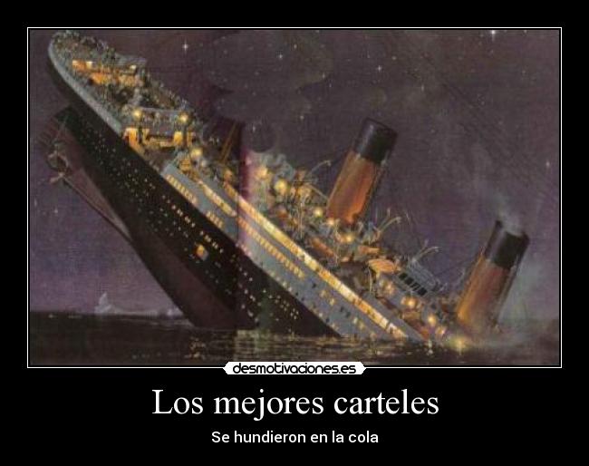 Los mejores carteles -