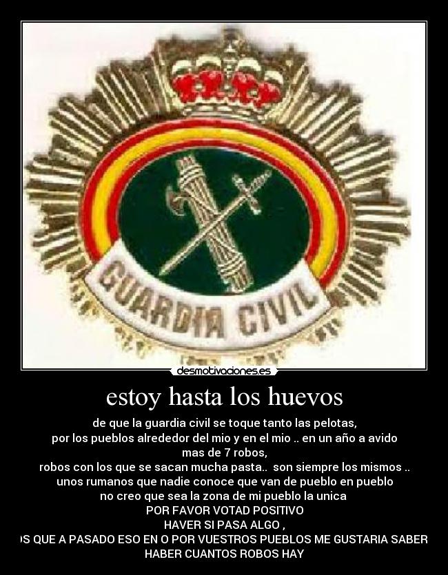 estoy hasta los huevos -