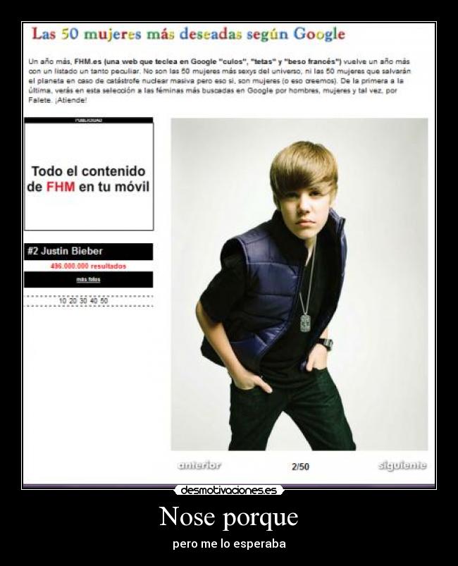 Nose porque - 