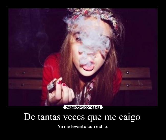 De tantas veces que me caigo -