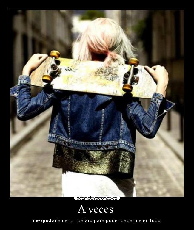 A veces -