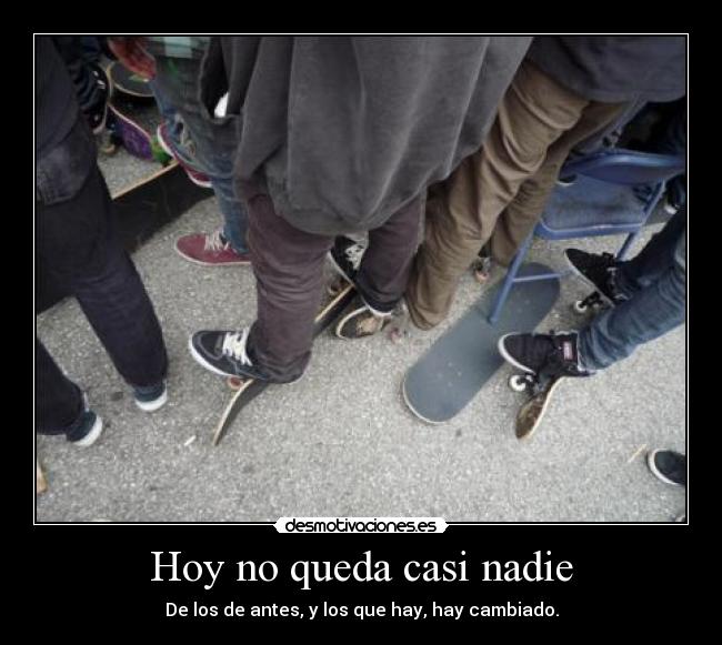 Hoy no queda casi nadie - 