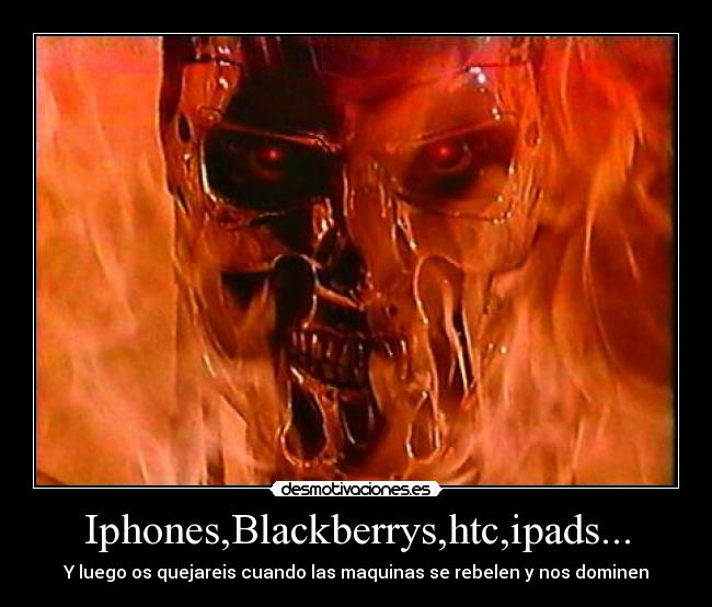 carteles demasiada tecnologia desmotivaciones