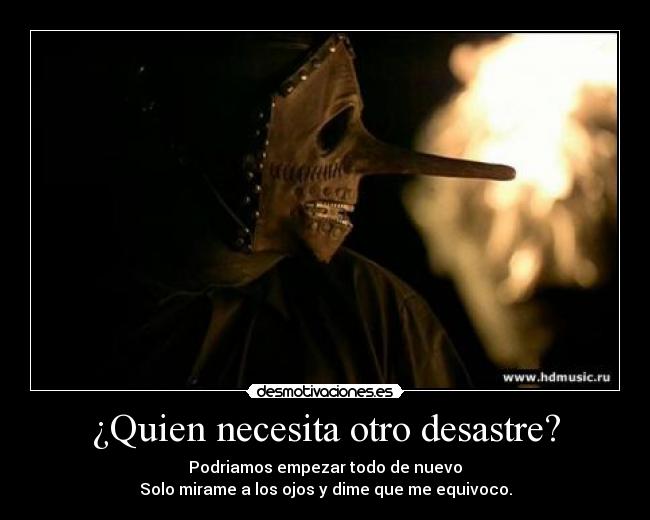 carteles slipknot psychosocial desmotivaciones