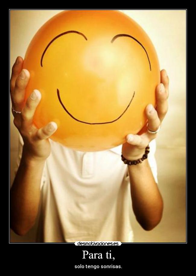 Para ti, - 
