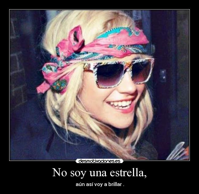 No soy una estrella, - 