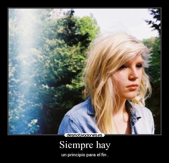 Siempre hay - 