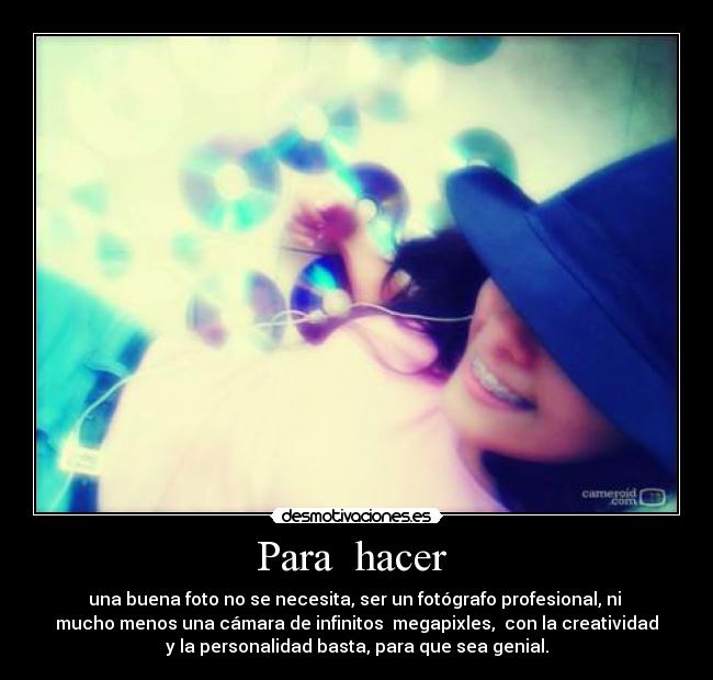Para  hacer  - 