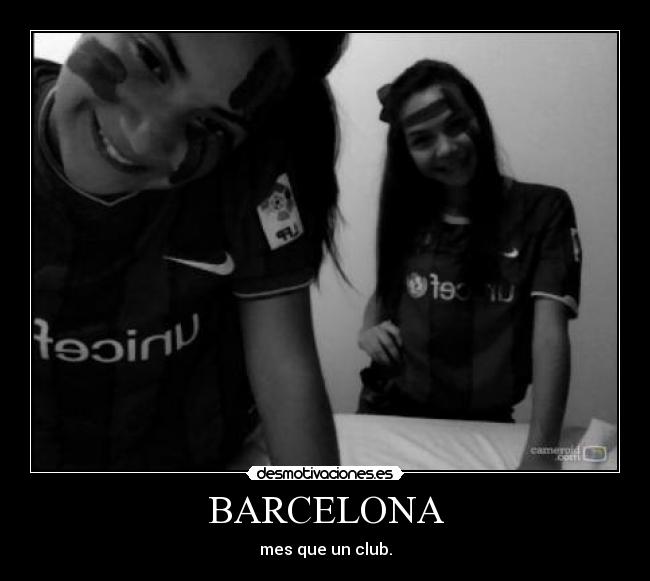 BARCELONA - mes que un club.
