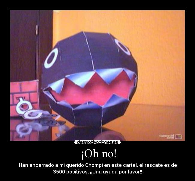 ¡Oh no! -